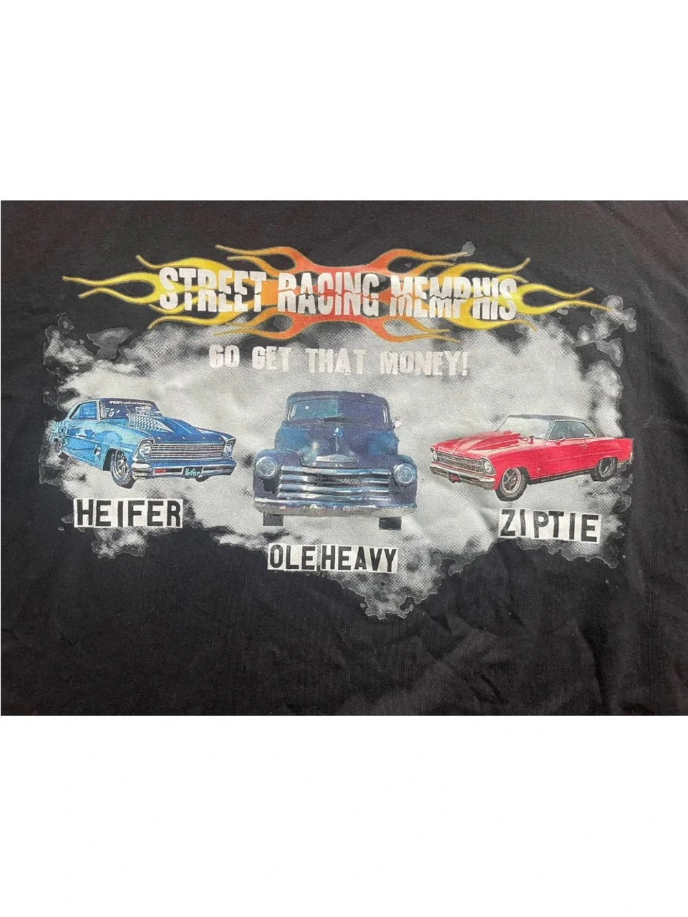 Memphis Street Racing Go Get that money Shirt JJ Da Boss 3XL | Canvas - Picture 2 of 3